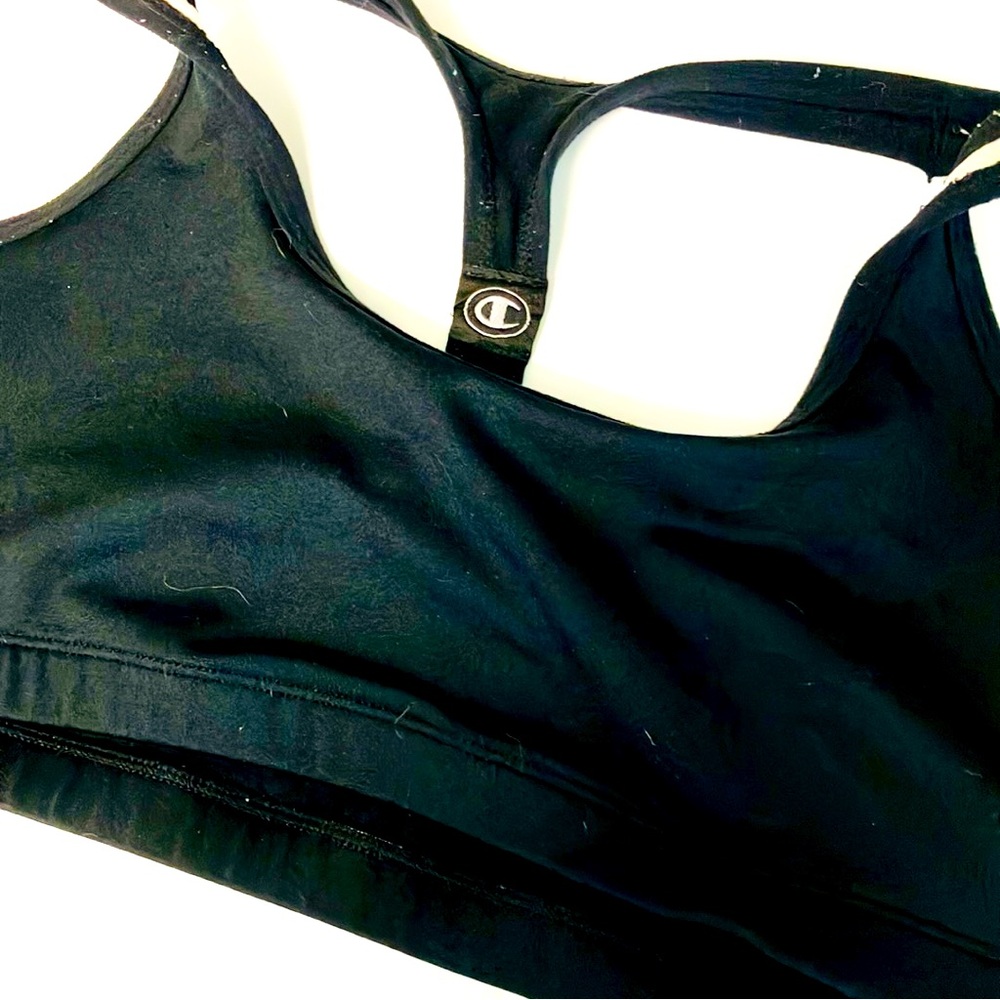 Champion Black Sports Bra